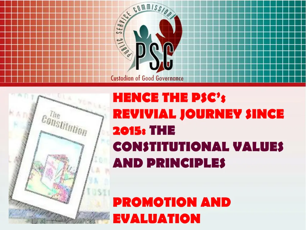 hence the psc s revivial journey since 2015