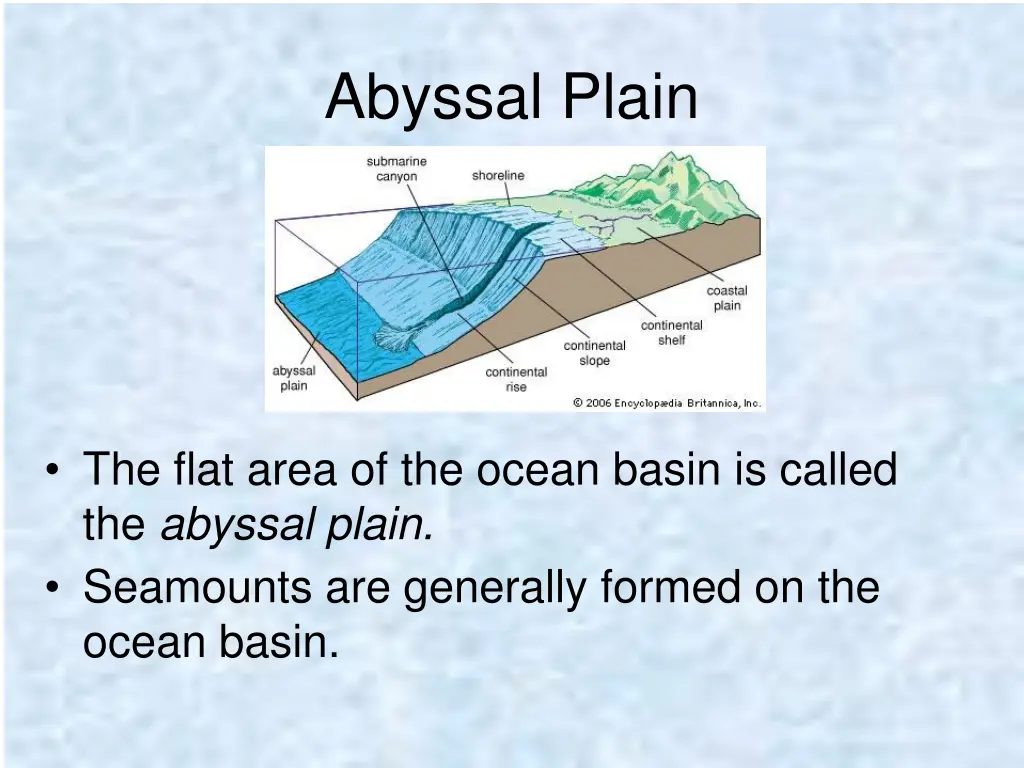 abyssal plain