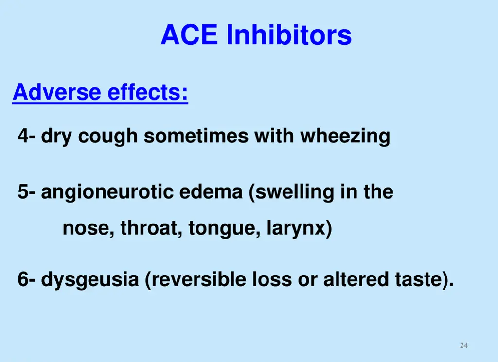 ace inhibitors 3