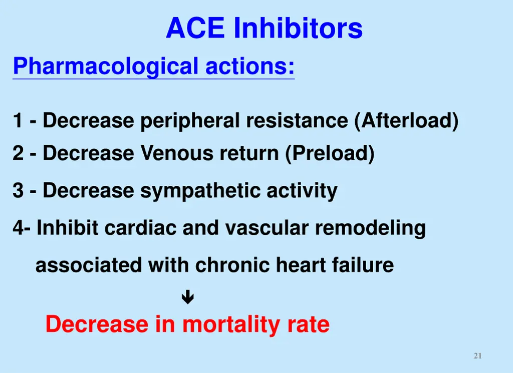 ace inhibitors