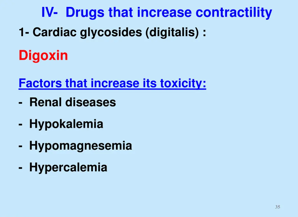 iv drugs that increase contractility 1 cardiac 1