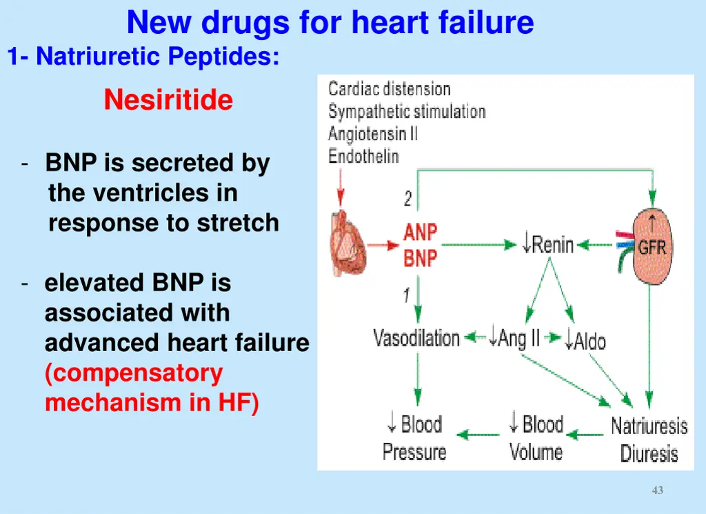 new drugs for heart failure 1 natriuretic
