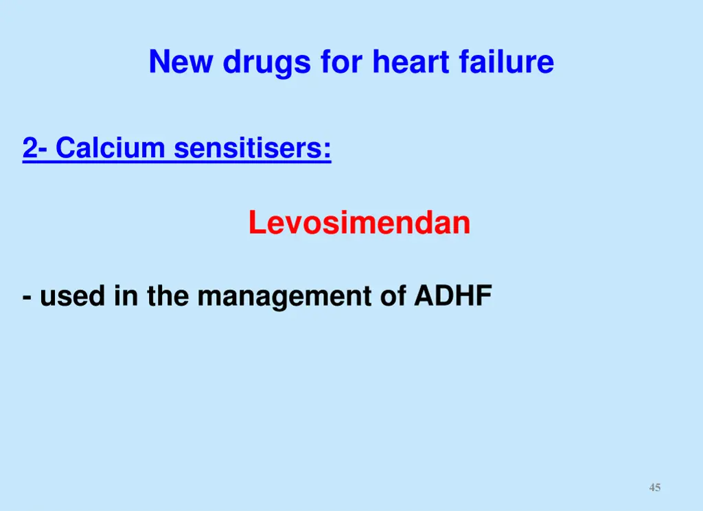 new drugs for heart failure