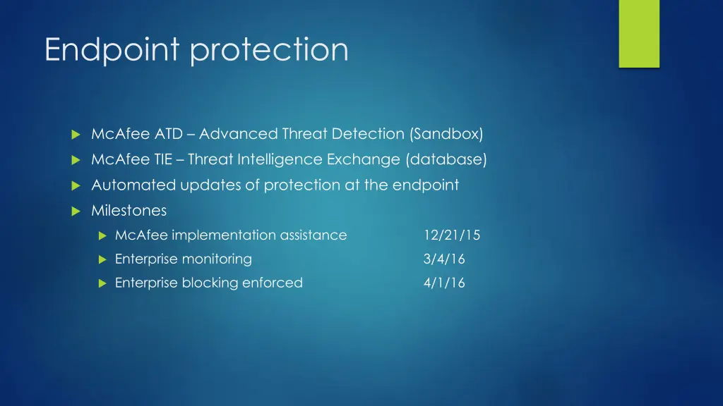 endpoint protection
