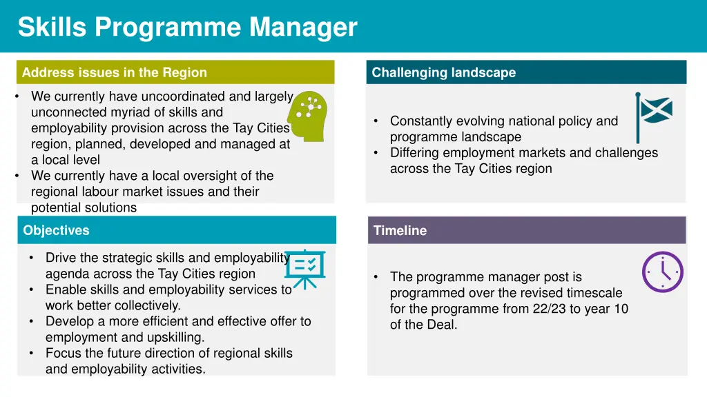 skills programme manager