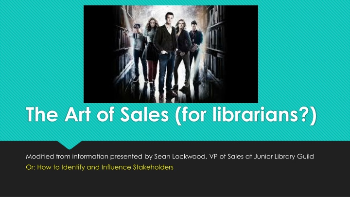 the art of sales for librarians