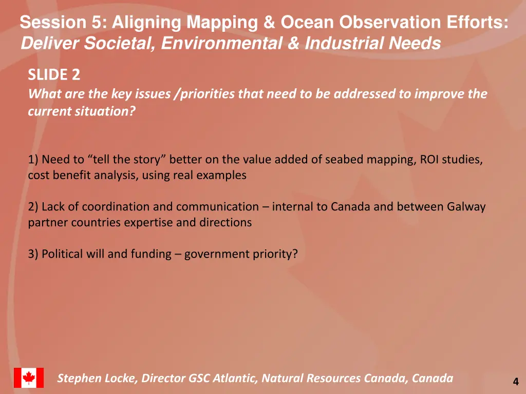 session 5 aligning mapping ocean observation 2