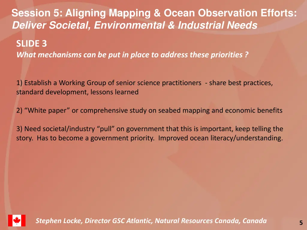 session 5 aligning mapping ocean observation 3
