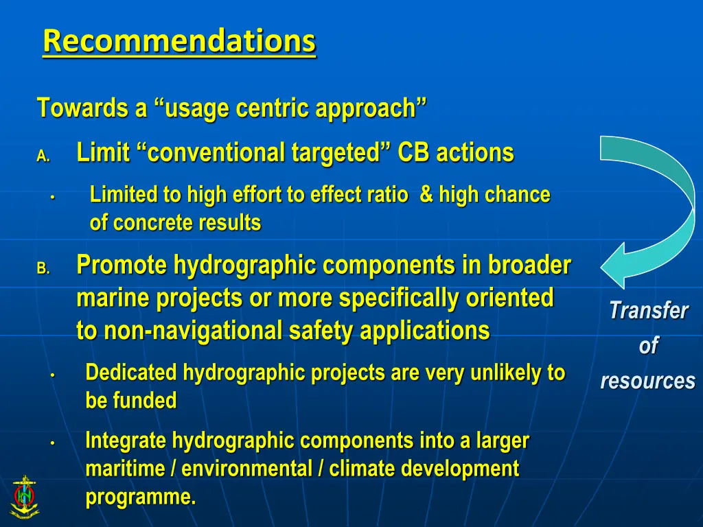 recommendations
