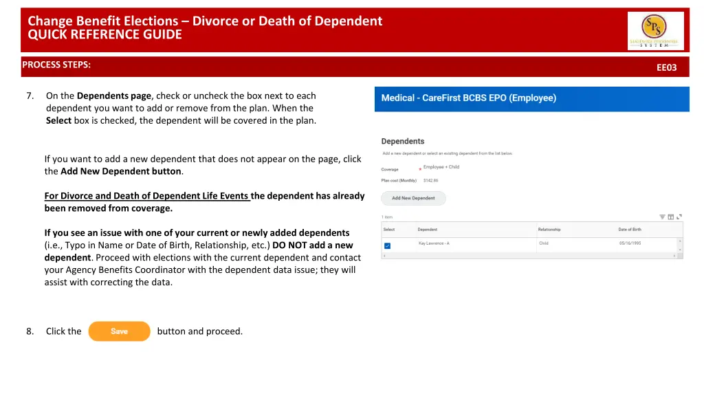 change benefit elections divorce or death 3