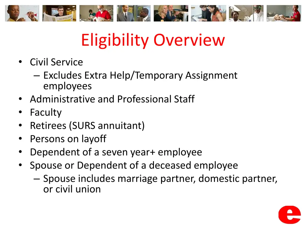 eligibility overview civil service excludes extra