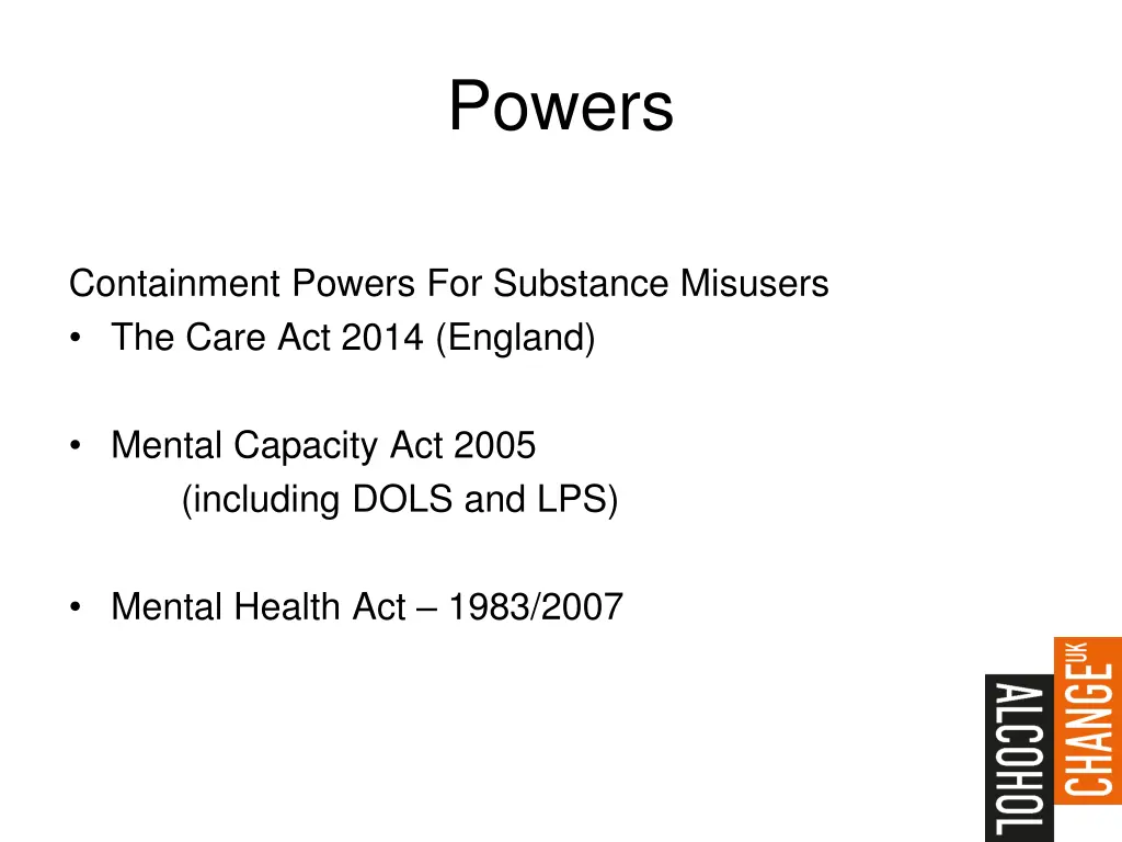 powers