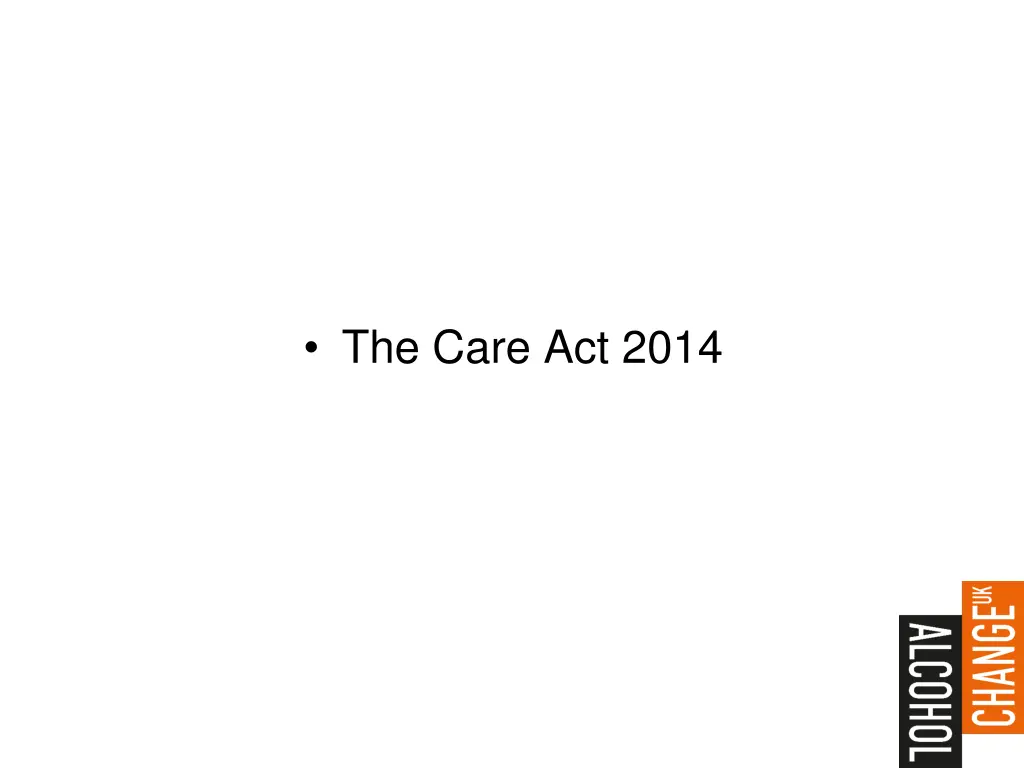 the care act 2014