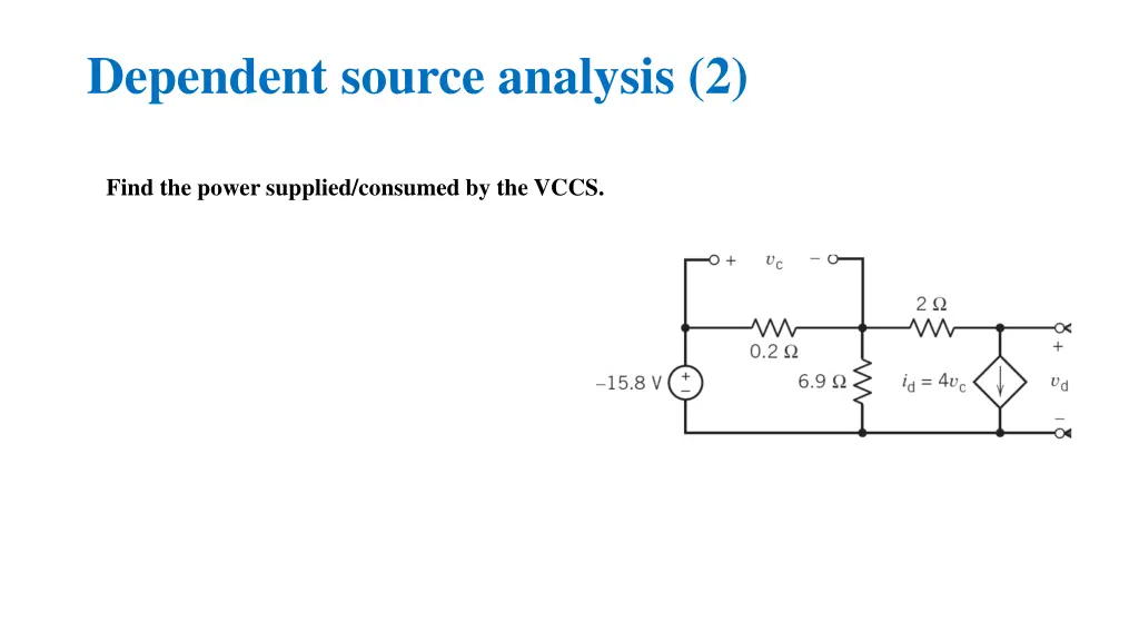 dependent source analysis 2