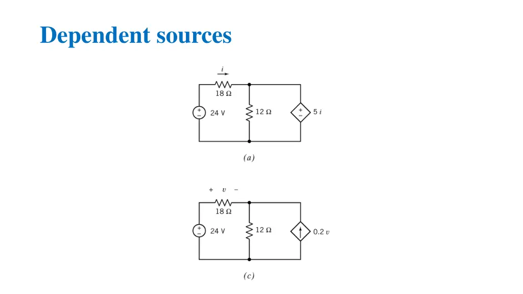 dependent sources 1