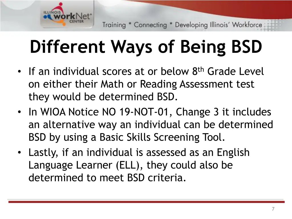 different ways of being bsd