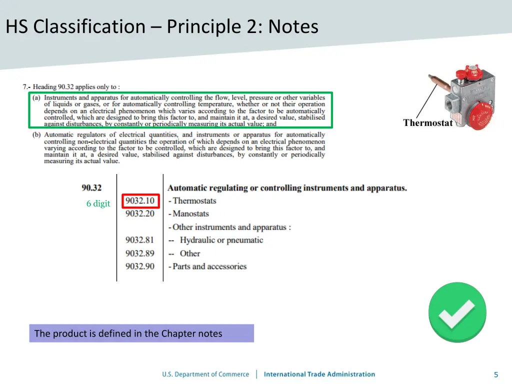 hs classification principle 2 notes 1