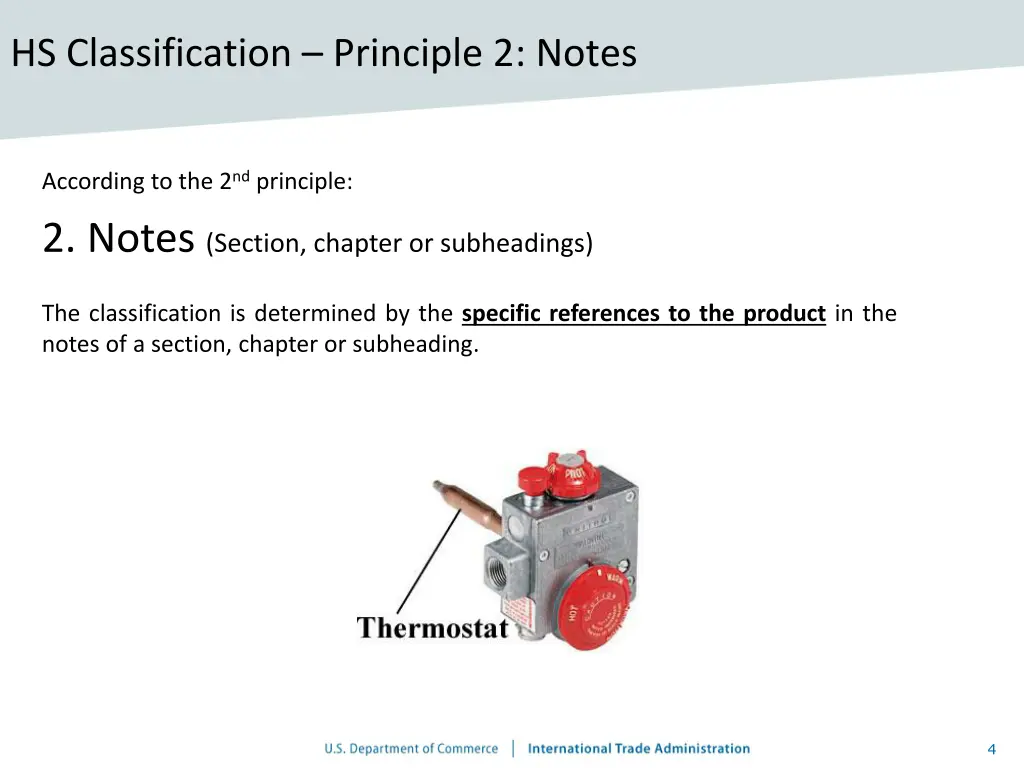 hs classification principle 2 notes