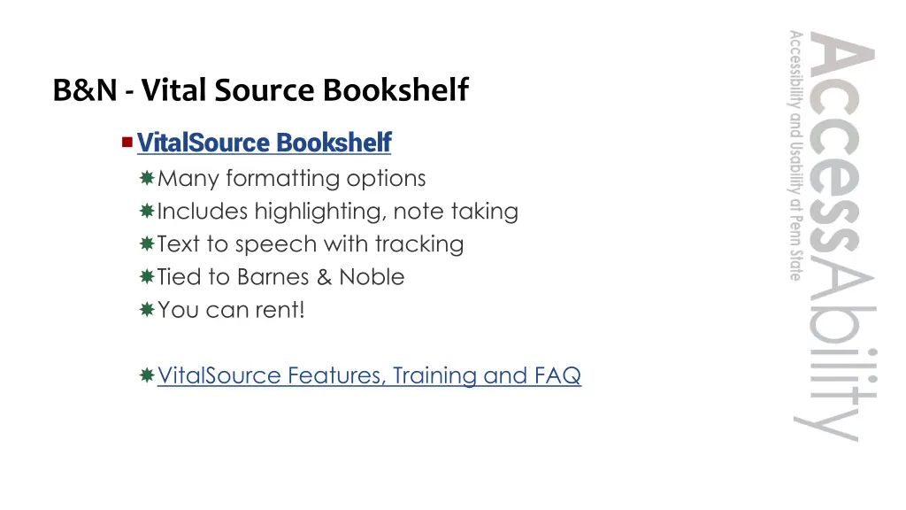 b n vital source bookshelf