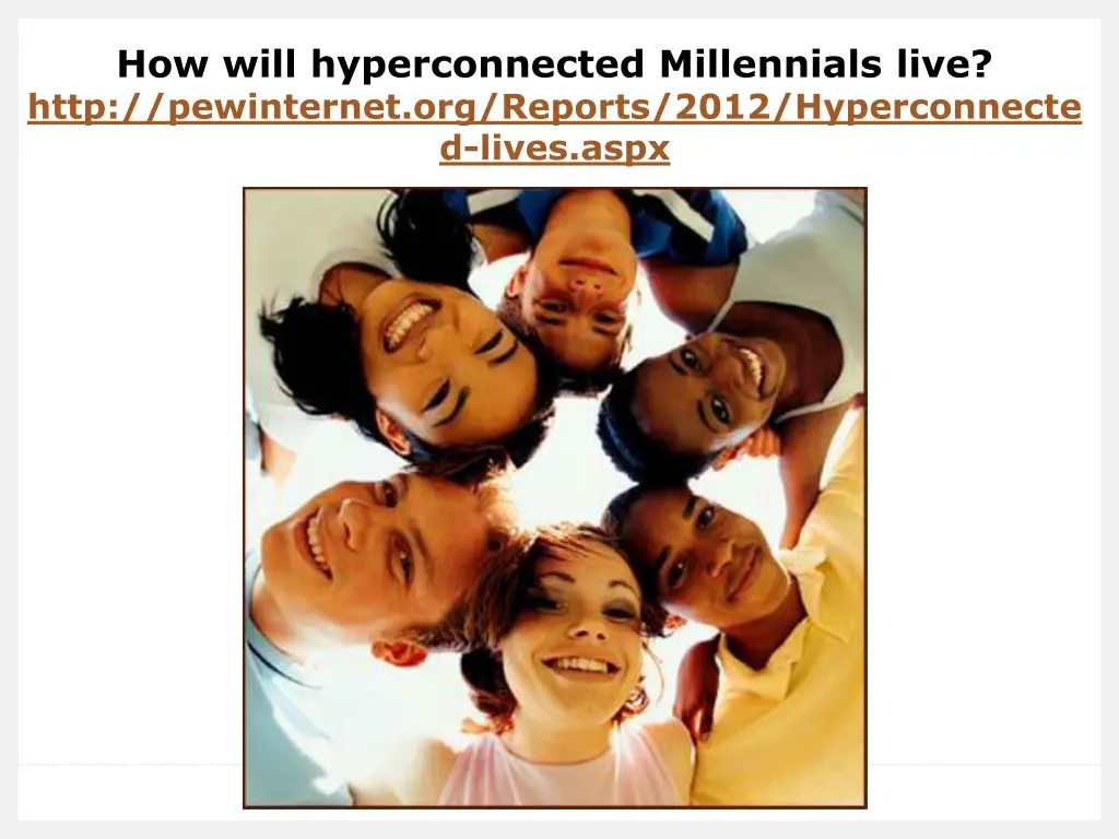how will hyperconnected millennials live http