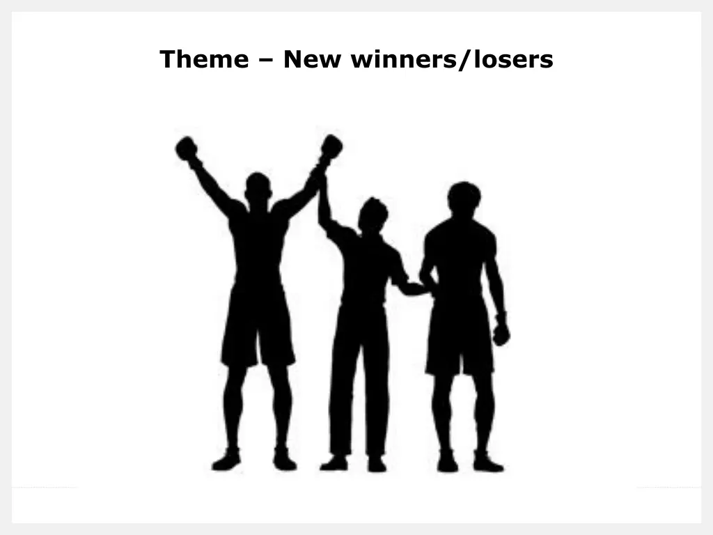 theme new winners losers