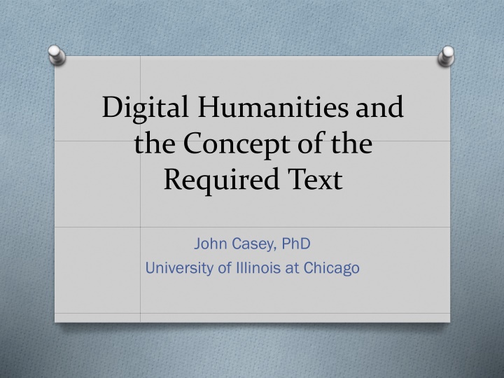 digital humanities and the concept
