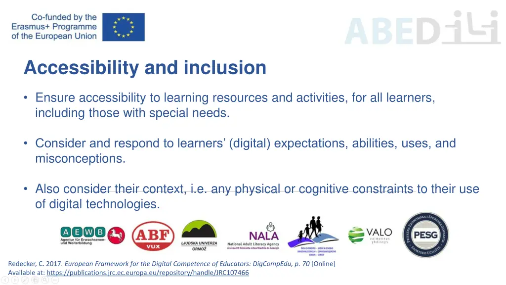 accessibility and inclusion