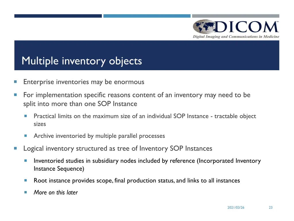 multiple inventory objects