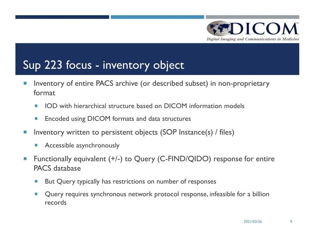 sup 223 focus inventory object