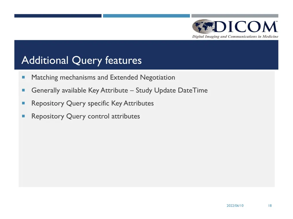 additional query features