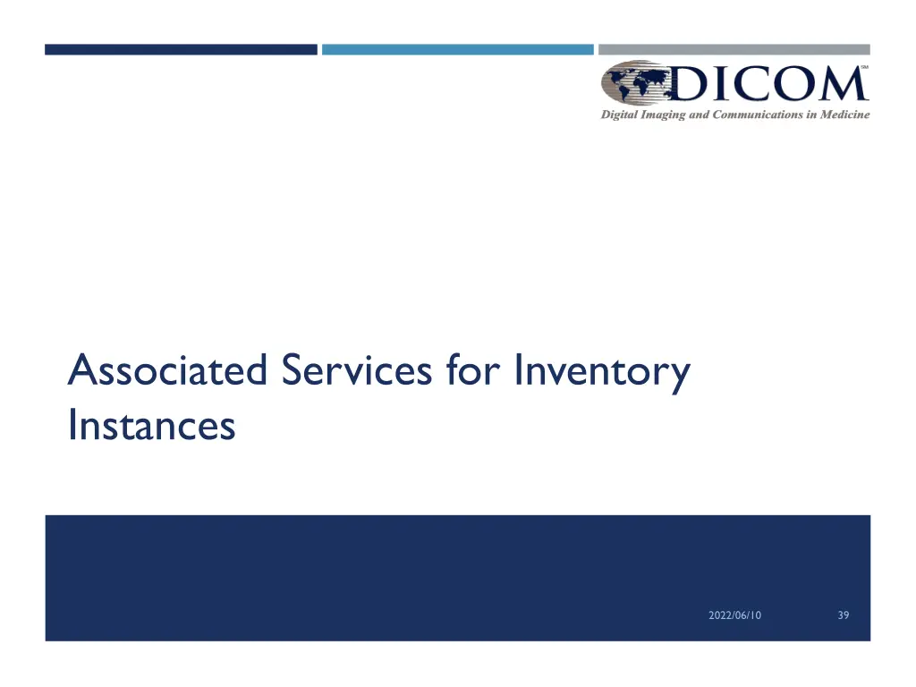 associated services for inventory instances