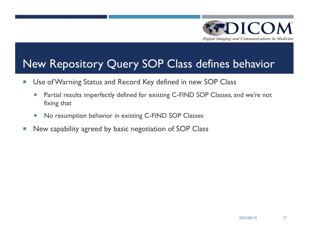 new repository query sop class defines behavior