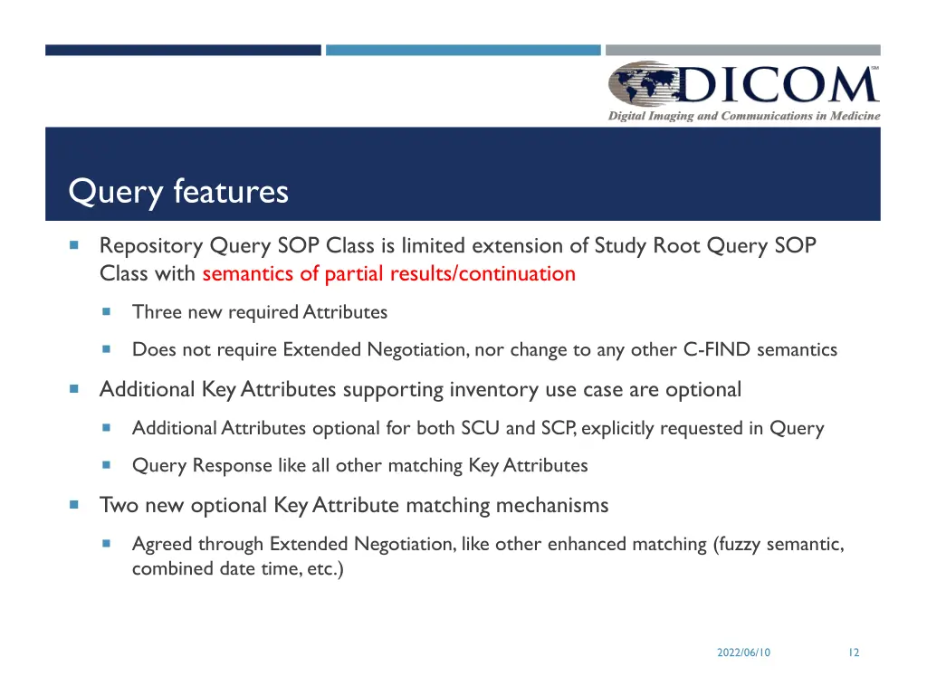 query features