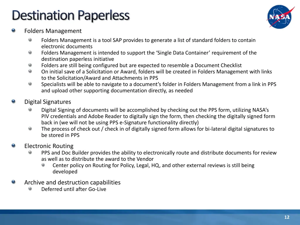 destination paperless