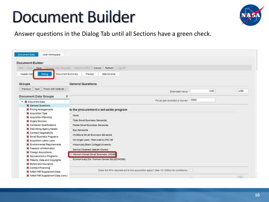 document builder 2