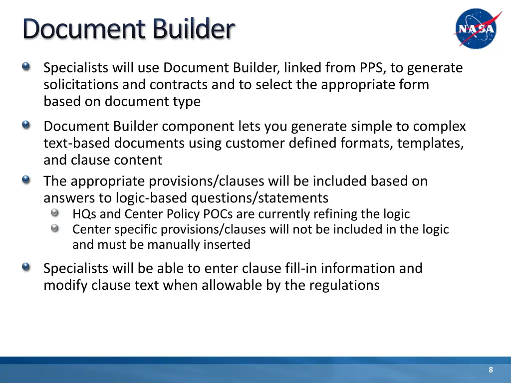 document builder