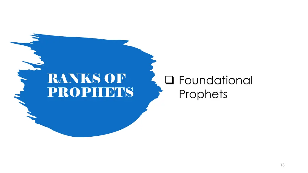 ranks of prophets 2