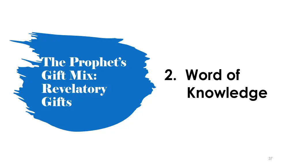 the prophet s gift mix revelatory gifts 1