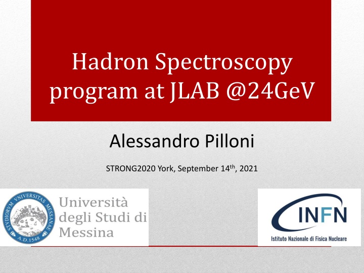 hadron spectroscopy program at jlab @24gev