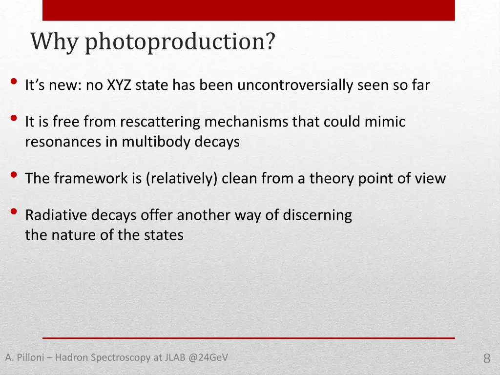 why photoproduction