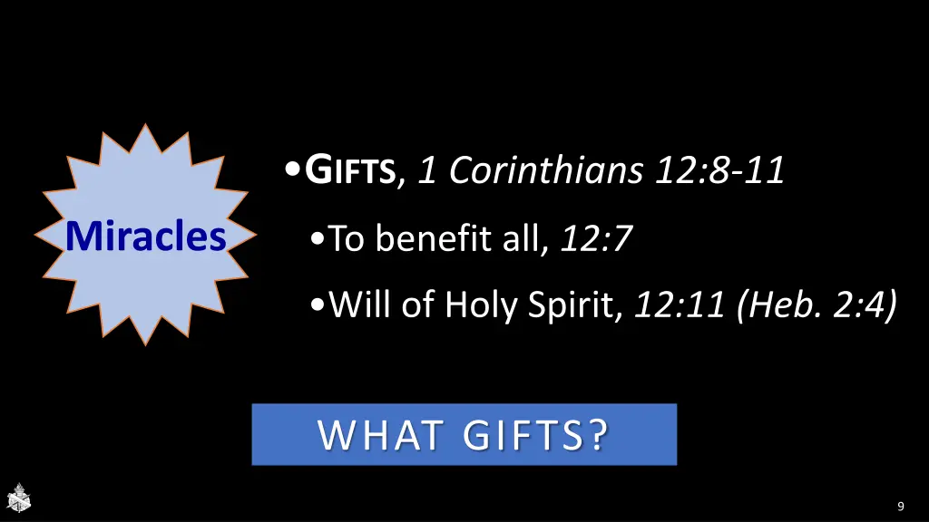 g ifts 1 corinthians 12 8 11