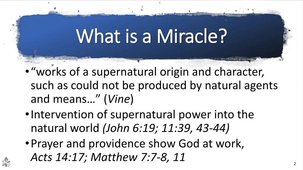 what is a miracle what is a miracle