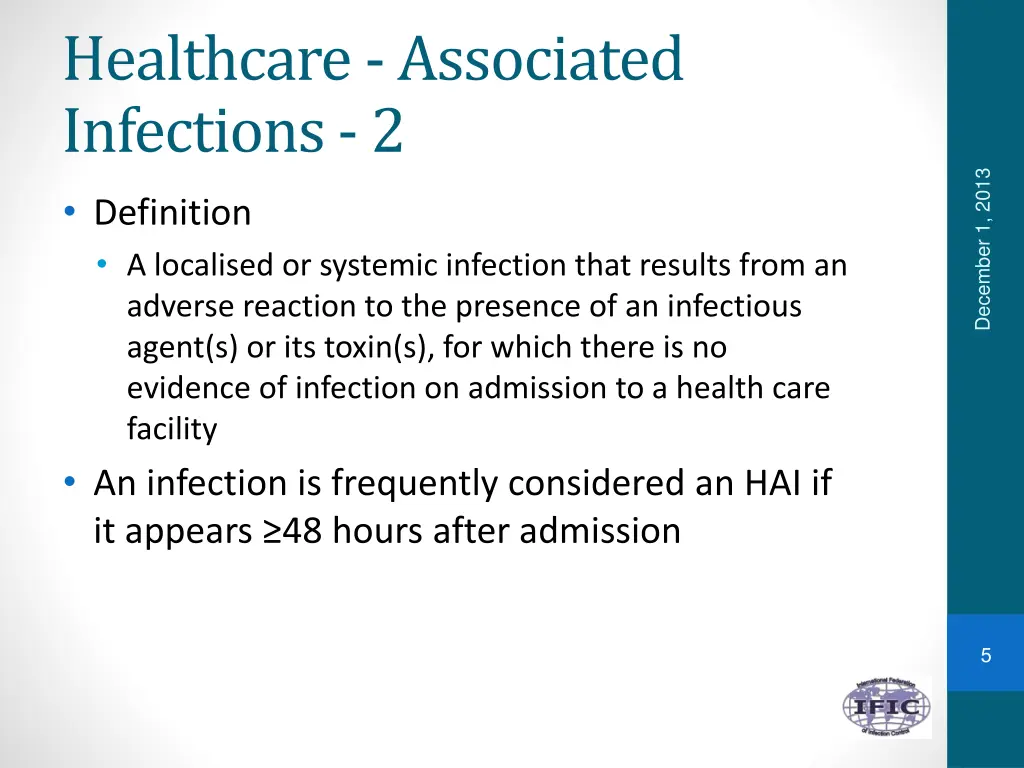 healthcare associated infections 2