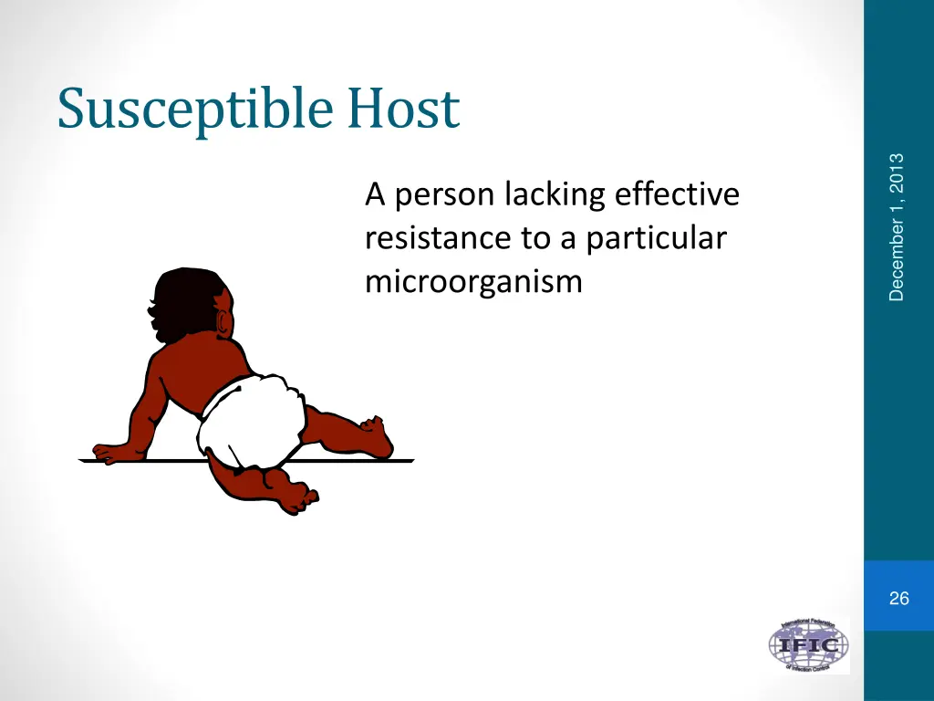 susceptible host