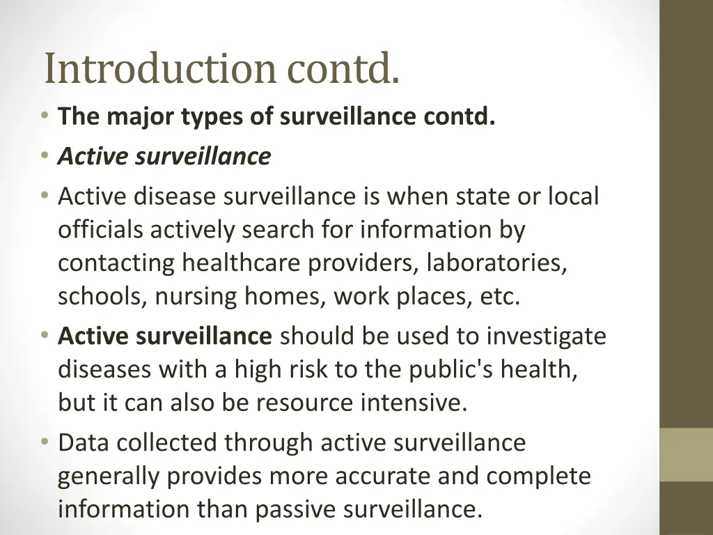 introduction contd the major types 1