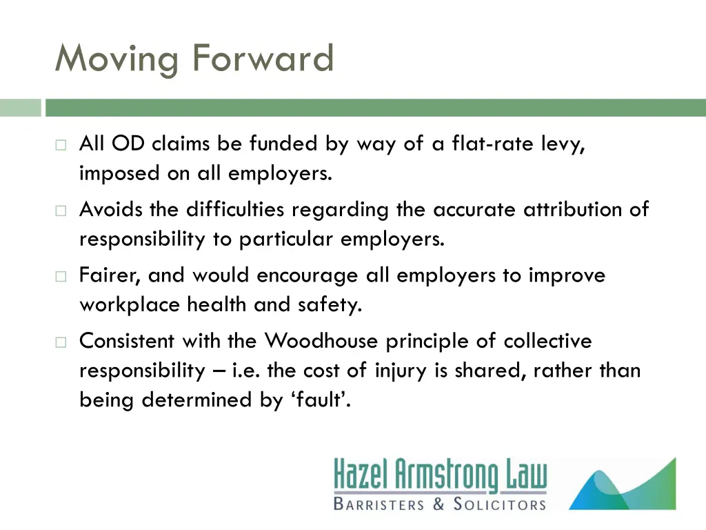 moving forward