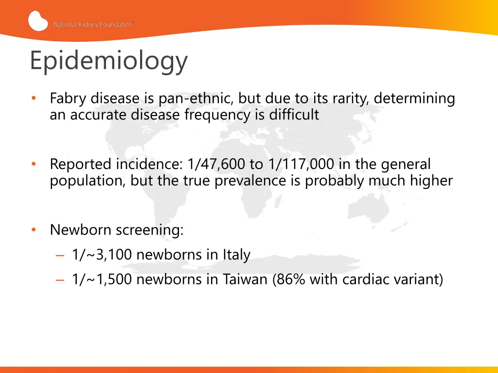 epidemiology