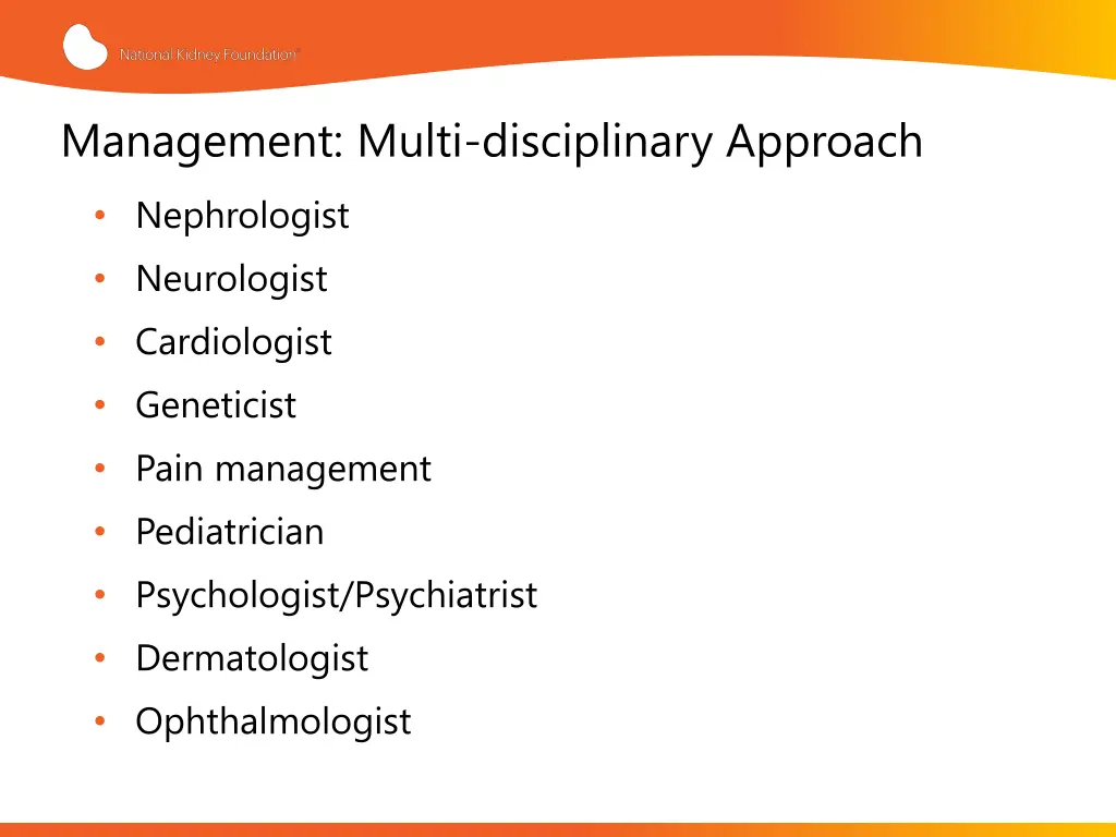 management multi disciplinary approach