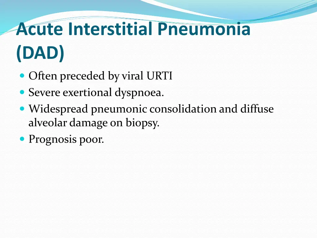acute interstitial pneumonia dad