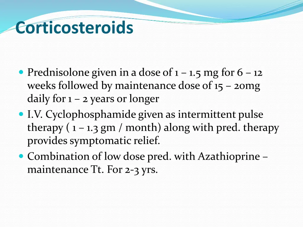 corticosteroids